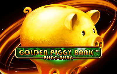Golden Piggy Bank - Bling Bling